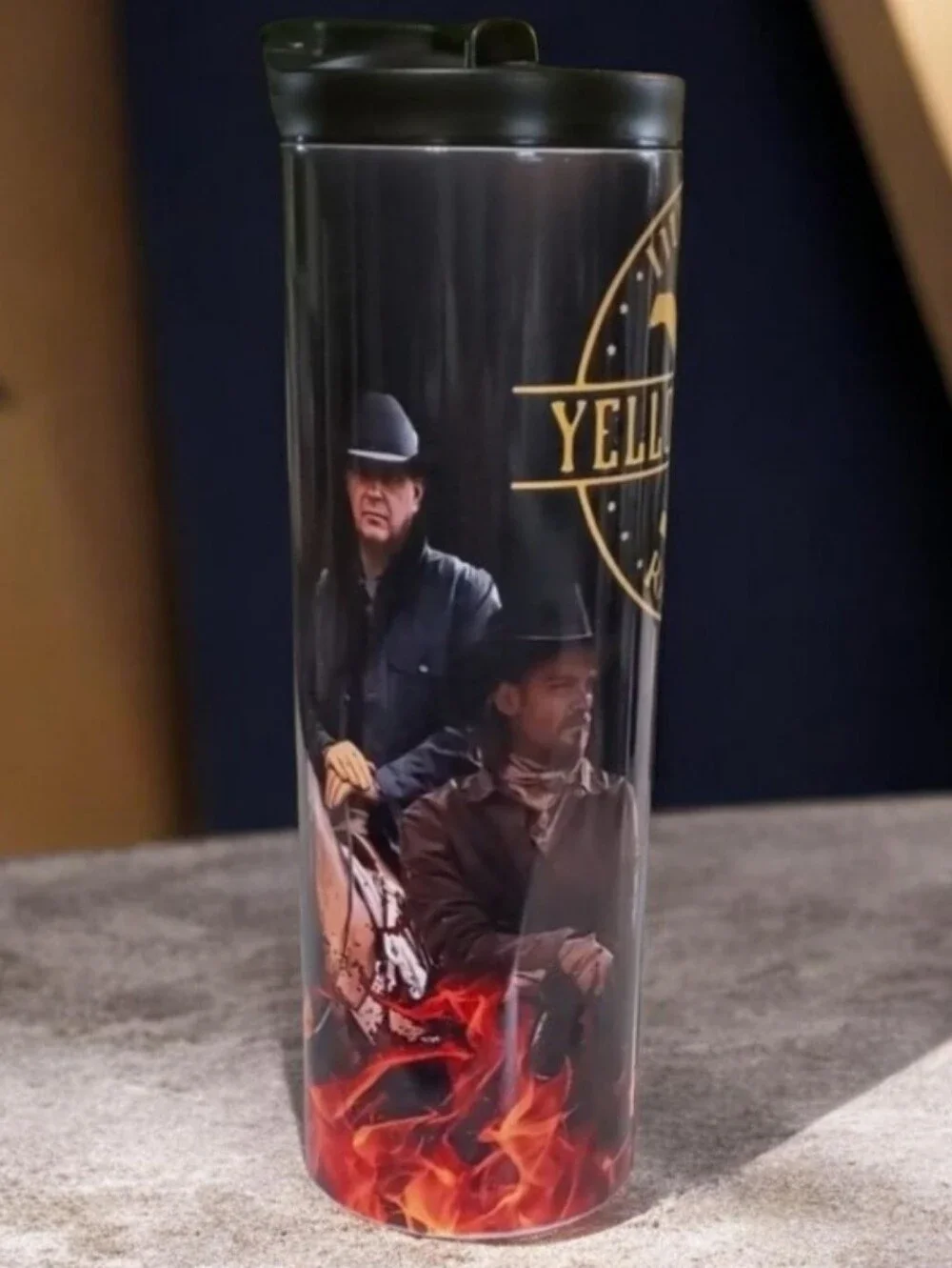 Yellowstone Dutton Ranch 20oz Tumbler with duo lids 🎉sale